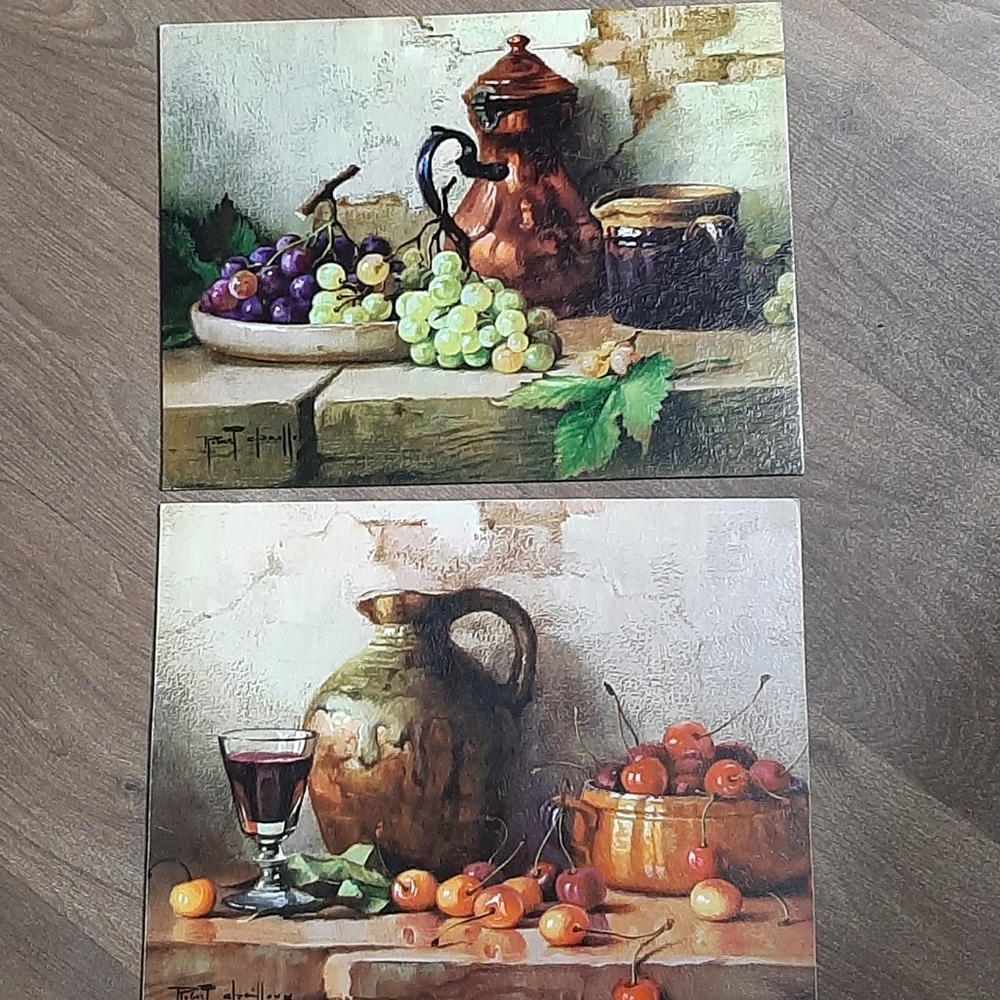 Vintage Winde Fine Prints Litho Still Life by Chailloux 11" X 14" Made in USA